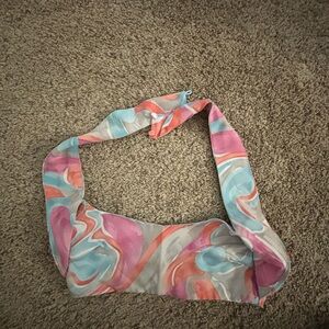 colorful halter top from beginning boutique